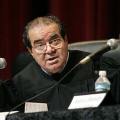 Justice Scalia says religion is more important than law.